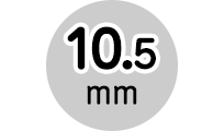10.5mm