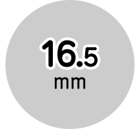16.5mm